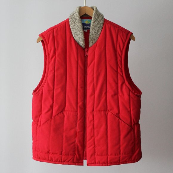 Vintage Key Largo Red Vest - Picture 1 of 8